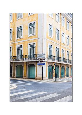 Lisbon Yellow Street