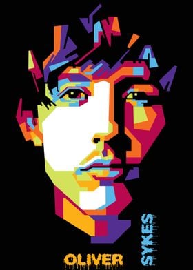 Oliver sykes in wpap disgn