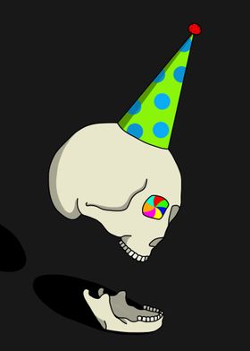 Jevin the party skull