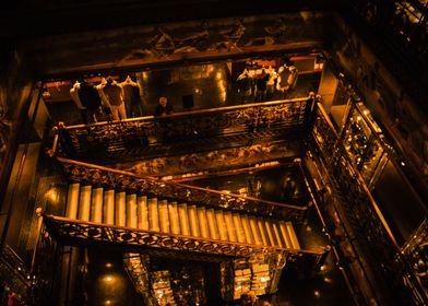 Interior light staircase