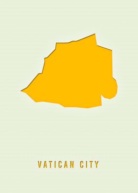 MAP OF VATICAN CITY