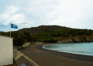 Beach and  Blue Ocean