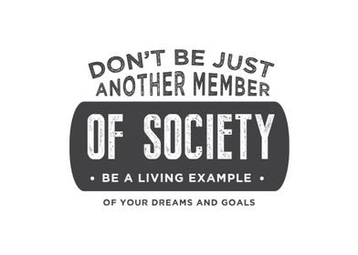 member of society