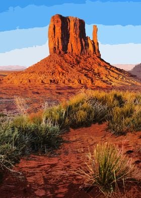 Monument Valley Desert