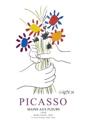 Picasso Flowers Bouquet