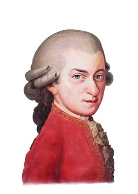 Amadeus Mozart portrait