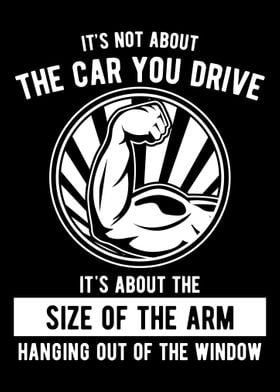 Size of the arm