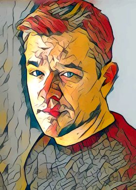 Matt Damon Portrait