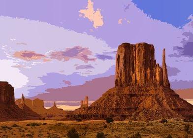 Monument Valley Sunset