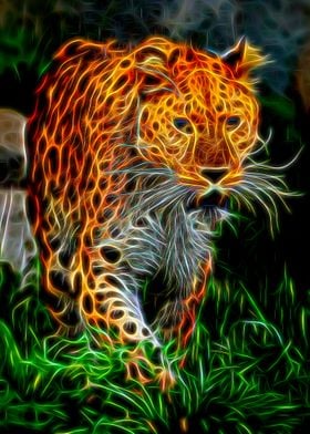 Surreal Leopard