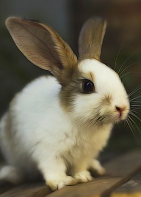 Cute Rex Rabbit