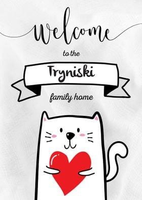 Tryniski Family Home Cat