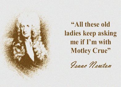 Isaac Newton MisQuote