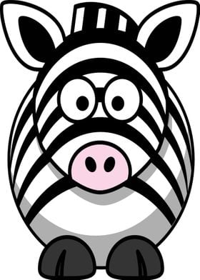 cute zebra gift