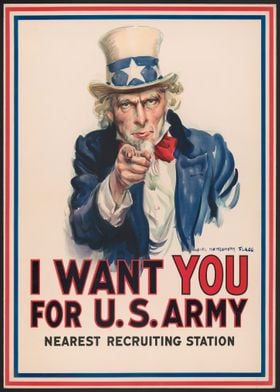 I want YOU for US Army