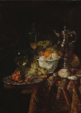 Still-life with Metal Wine