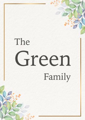 The Green Family