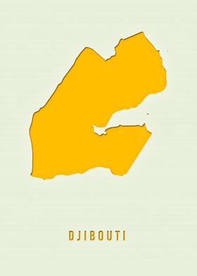 MAP OF DJIBOUTI