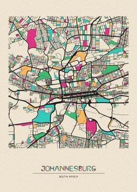 Johannesburg Map