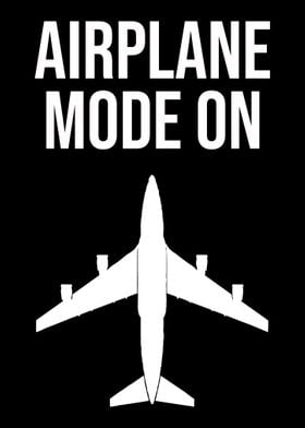 Airplane mode on