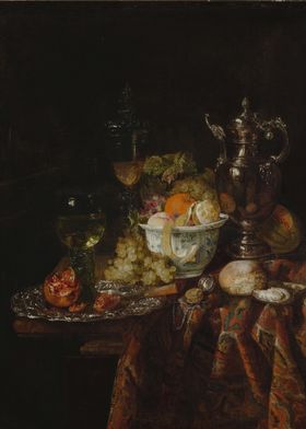 Still-life with Metal Wine