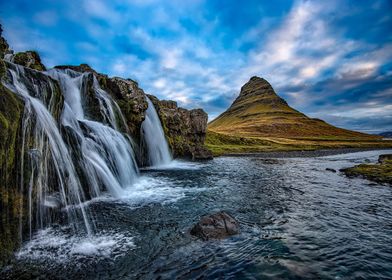 Waterfall Iceland