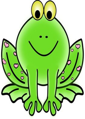 smiling frog gift