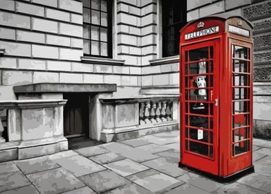 England Red Phone Booth