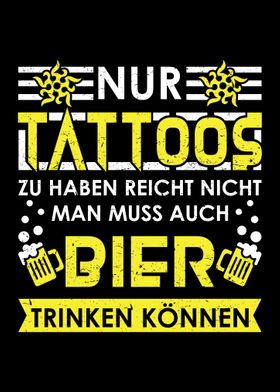 Tattoos Ink Beer Alcohol