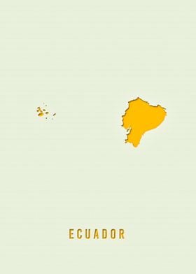 MAP OF ECUADOR