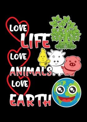 Love Life Animal Nature