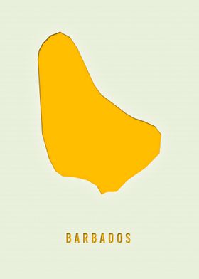 MAP OF BARBADOS