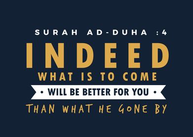 Surah adduha 4