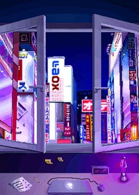 Akihabara Pixelart