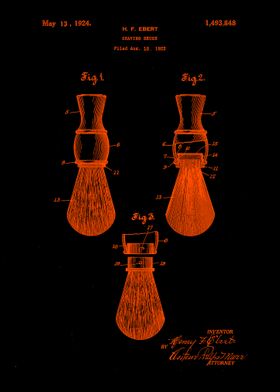 Patent Barber Brush