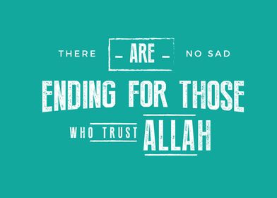 who trust Allah