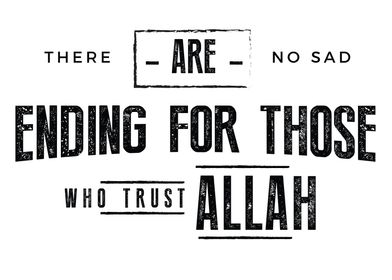 who trust Allah