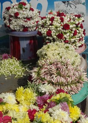 Flowers for the temples