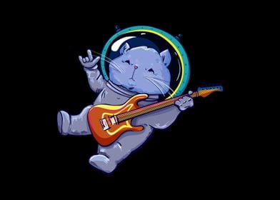 Cat space rock and roll
