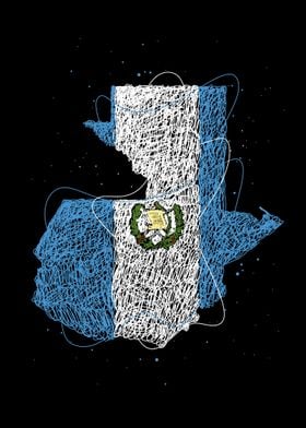 Argentina Map Flag Messi