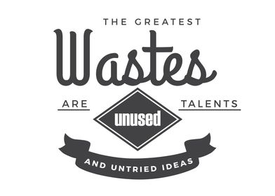 unused talents