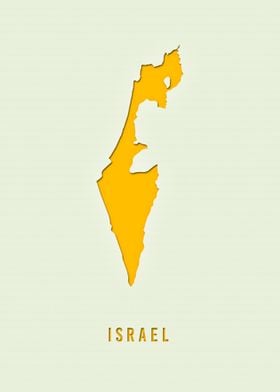 MAP OF ISRAEL