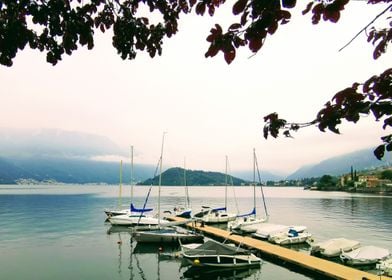 Morning at Lake Como