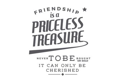 Friendship is a priceless 