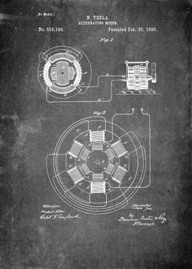 Tesla Motor Patent