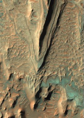 Mars Eroding Layers