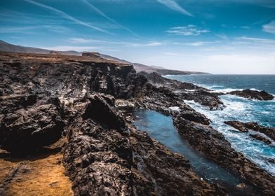 Rocky shore