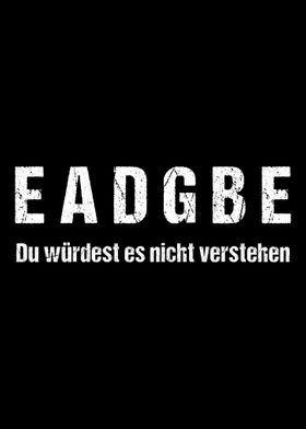 EADGBE   Gitarre Stimmen 