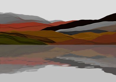 Colored Mountains 2