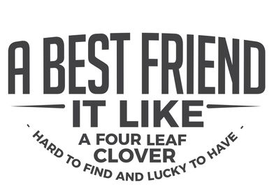 A best friend